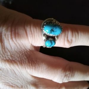 Beautiful Sterling Silver and Turquoise Ring